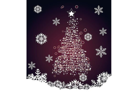 Abstract Christmas Tree: A Designer's Review of Seasonal Illustrations