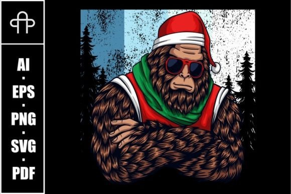 Bigfoot Cool Wearing Costume Christmas: A Review for Illustrations