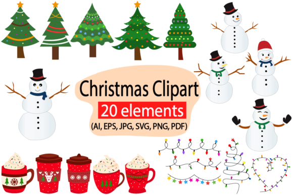 Christmas Clipart Set Review: Elevating Holiday Illustrations for Brands