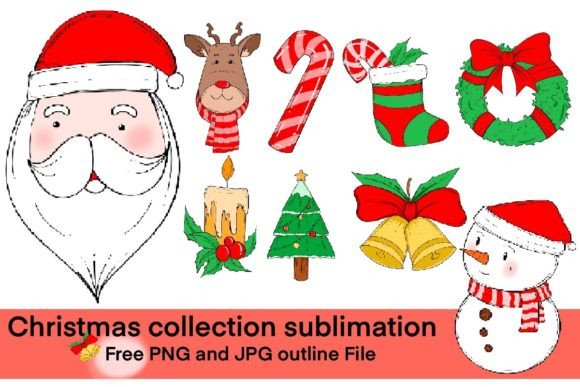 Christmas Collection Sublimation Illustrations Review