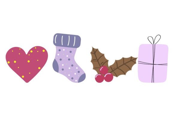 Christmas Gift Vetor Illustrations for Content Publishing