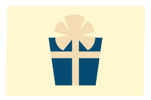 Christmas Gifts Set Illustrations for Local Business Branding