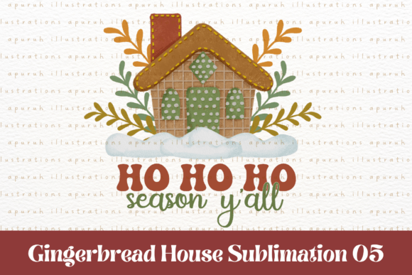 Christmas Gingerbread House Sublimation5 Review