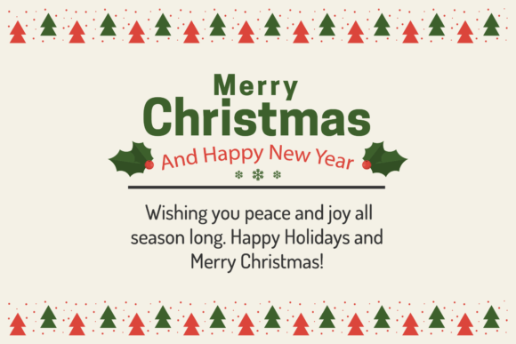 Christmas Greeting Card Design Beauty Illustrations