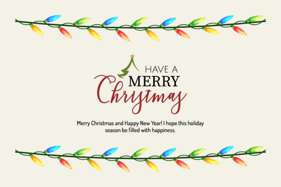 Christmas Greeting Card Graphic Design for Branding and Marketing