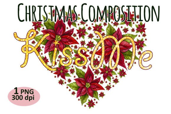 Christmas Heart Composition Clipart PNG Review for Branding and Marketing