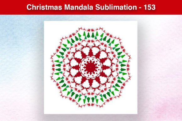 Christmas Mandala Sublimation - 153: A Review of Festive Illustrations