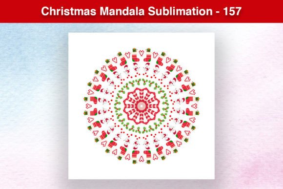 Christmas Mandala Sublimation - 157: A Review for Modern Illustrations