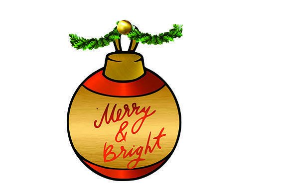 Christmas Ornament 2 Illustrations for Content Publishing