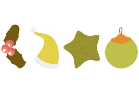 Christmas Start Illustrations for Local Business Branding