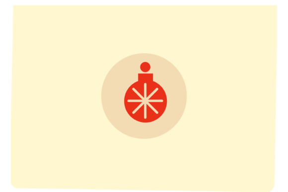 Christmas Tree Iocn: A Festive Illustration for Local Branding
