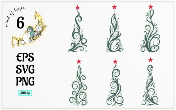 Christmas Tree Swirl Line Vector: A Review for Modern Illustrations