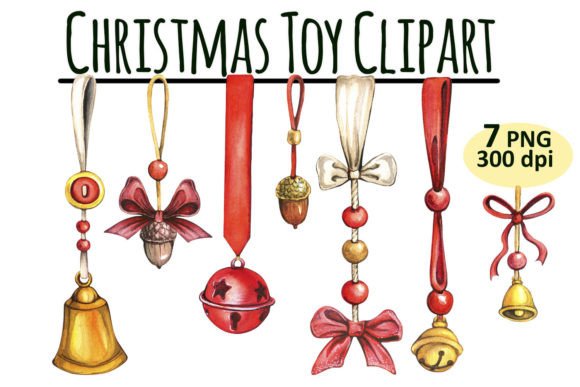 Christmas Tree Toy Clipart PNG Set Review