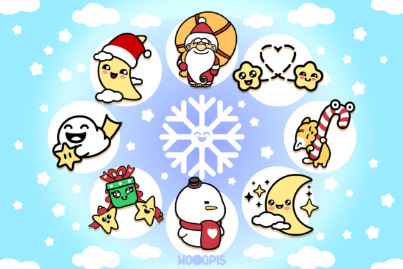 Christmas Winter Bundle 8 Illustrations Review