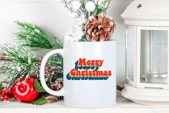 Merry Christmas Inscription Review: Premium Illustrations for Branding