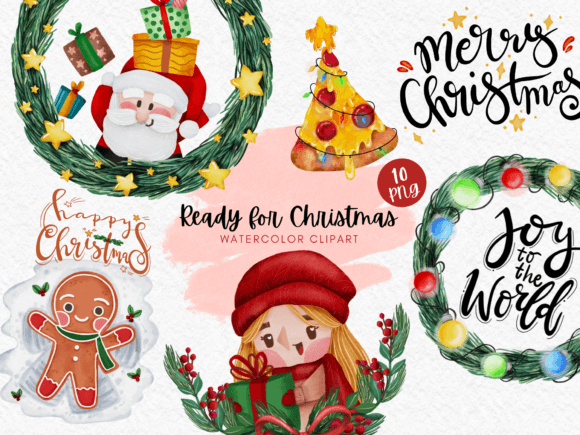 Ready for Christmas Watercolor: A Review of Seasonal Illustrations